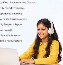 Student attending online class